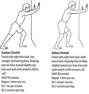 Calf stretch